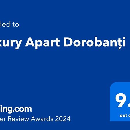 Luxury Apart Dorobanti Бухарест Экстерьер фото